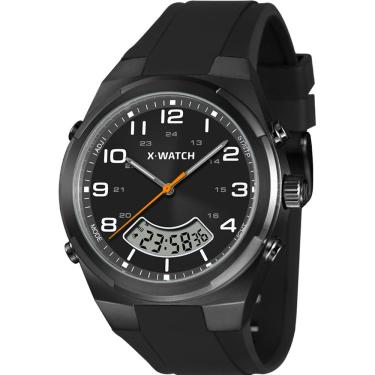 Imagem de Relógio X-Watch Masculino Ref: Xmnpa024 P2px Anadigi Black