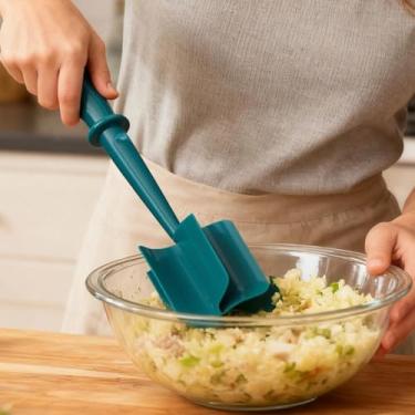 Imagem de Espremedor de alimentos Carne Batata Salada Tomate Prep Multiuso Cozinha Ferramenta de Cozinha Eficiente Gadget de Preparação de Alimentos