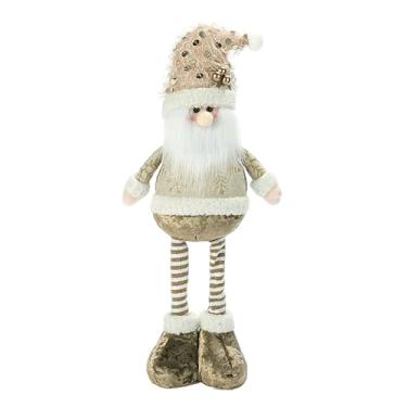 Imagem de Decorações de pelúcia natalinas festivas de Natal, boneco de neve, rena, Papai Noel, ornamentos internos, cornija, lareira de mesa, árvore, decoração de casa para férias