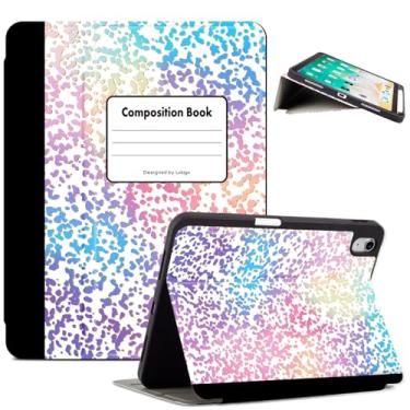 Imagem de Capa para iPad (A16) 11ª geração 11 polegadas 2025, iPad 10ª geração 10,9 polegadas 2022, 10ª geração capa protetora para iPad 10 com suporte para lápis, suporte de visualização livre, livro de