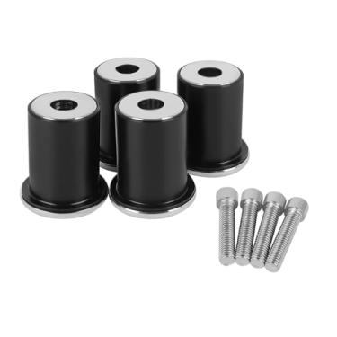 Imagem de WORLDMOTOP 4 peças carretéis de montagem de liberação rápida motocicleta destacável Sissy Bar alforjes kit de ferragens de encaixe compatível com Indian Scout 2025 Scout Sixty 2025 Scout ABS 2025