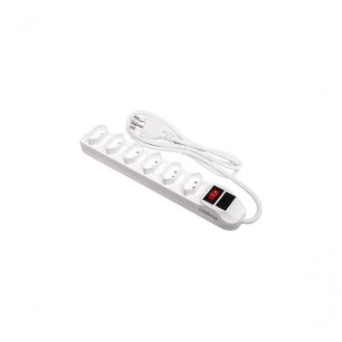 Imagem de Protetor Eletronico Intelbras C- 6 Tomadas Branco...
