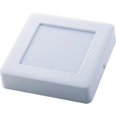 Imagem de Plafon Led Quadrado De Sobrepor 1000 Lm 12W Bivolt 4000