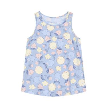 Imagem de Conjunto infantil menina de frutinhas Brandili-Azul