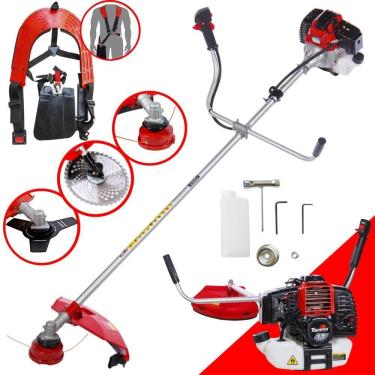 Imagem de Roçadeira Toyama Rt43l 2t 43cc + Carretel + Facas 3p + 40d