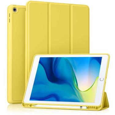 Imagem de Capa Akkerds compatível com iPad 10.2 2021/2020/2019 amarela