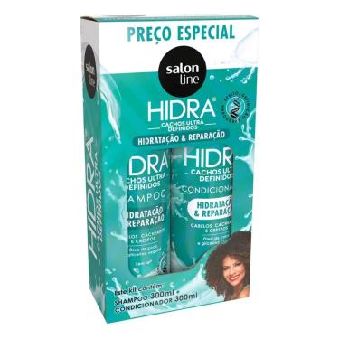 Imagem de Kit Shampoo + Condicionador Ultra Definidos Salon Line 200Ml