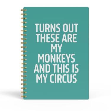 Imagem de Evcprz Cadernos de escritório, presentes divertidos para colega de trabalho, chefe, colega, funcionário, adultos, amigos, mulheres, homens, material de escritório, escola de Natal, caderno espiral 14