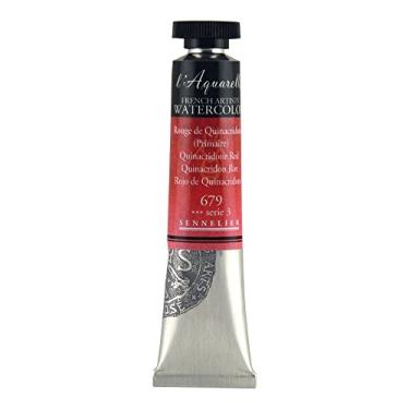 Imagem de Sennelier Aquarela de artistas franceses, 21 ml, vermelho quinacridona S3