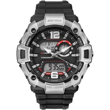 Imagem de Relógio MORMAII masculino analógico digital MO17738R/8P