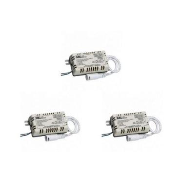 Imagem de Kit C/3 - Driver Reator Fonte para Led Para Plafon Margir... - MARGIRI