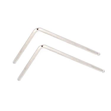 Imagem de Yctze 2 PCS Truss Rod Allen Wrench Tool para Guitarra Acústica - Chave de Extremidade Esférica Em Forma de L de 4 Mm/5 Mm para Ajuste Preciso do Pescoço (5mm/0,2 pol.)
