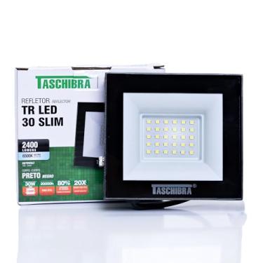 Imagem de Taschibra REFLETOR TR LED 30W SLIM 6500K, Preto