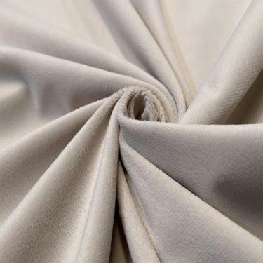 Imagem de Tecido Suede Veludo Divano Bege Marfim - 1,40m de Largura - Suede Prem