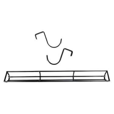 Imagem de oshhni Trilho deslizante para mesa de bilhar, acessórios para bilhar, trilho de queda de bolas, fácil instalação, trilhos deslizantes para caçapas de sinuca, Preto