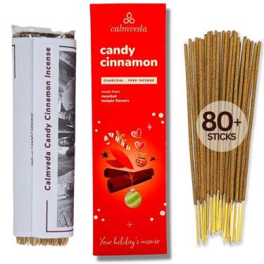Imagem de Palitos de incenso Calmveda Candy Cinnamon Holiday (80 palitos)