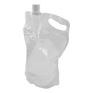 Imagem de simhoa Bolsa/recipiente para garrafa de água de 2 litros, dobrável e fácil de usar, ideal para piqueniques, camping, churrascos, passeios de bicicleta e