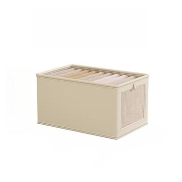 Imagem de Kit 5 Caixas Organizadoras Dobráveis Multiuso com Tampa – Armazenamento para Roupas, Brinquedos, Documentos e Mais(4,Com tampa)