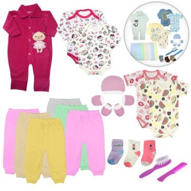 Imagem de Kit Maternidade 18 Peças Enxoval Completo Roupa De Bebê PMG - Koala Ba