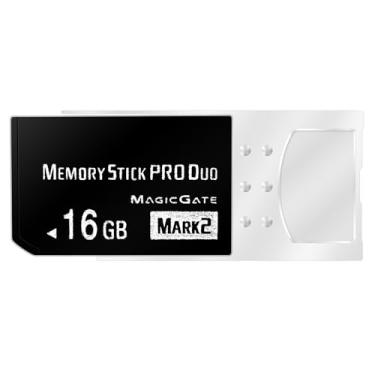 Imagem de Cartão de memória original de 16 GB Pro Duo mark2 com cartão de memória de câmera digital PSP1000 2000 3000 (MSAC-M2)