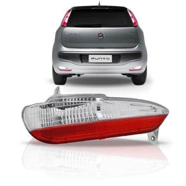 Imagem de Lanterna Parachoque Fiat Punto 2012 2013 2014 Traseiro