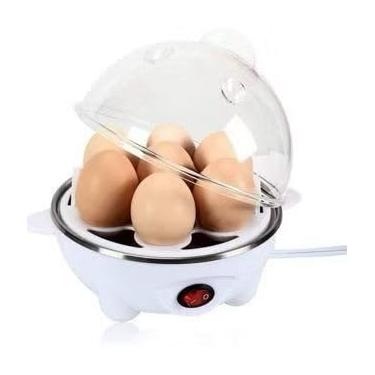Imagem de Cozedor de Ovos 110v/220v Elétrico Portátil Cozinha à Vapor, Presente dia das maes (BRANCA,110V)