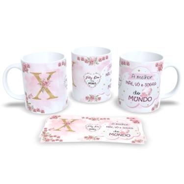Imagem de Caneca Alfabeto dia das Mães Cada Letra é Um Carinho Para a Sua Mãe (X)