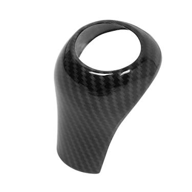 Imagem de ACROPIX Adesivo Capa de mudança de marcha de carro adequada para Mercedes-Benz C300 padrão de fibra de carbono