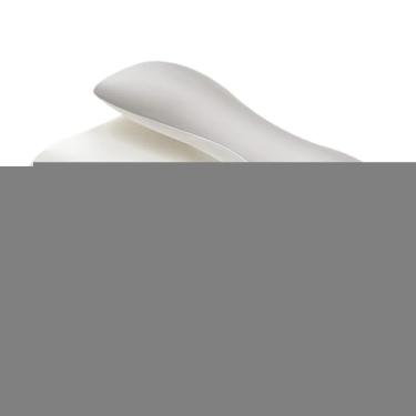 Imagem de AFXGUSD Travesseiro Cervical Leve para Dormir, com Suporte de Espuma Viscoelástica, Ideal para O Quarto, Perfeito para Presentear, Cinza, Tamanho real