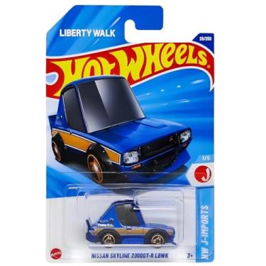 Imagem de Carrinho Miniatura Hot Wheels Liberty Walk Nissan Skyline 2000GT-R LBWK HW J-Imports - HYX54