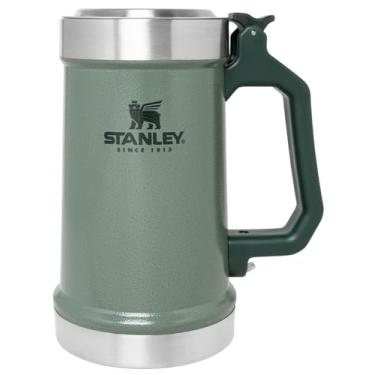 Imagem de Stanley Caneca de cerveja clássica com abridor de garrafa, caneca e copo isolado de 680 ml, Hammertone Green