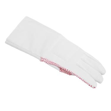 Imagem de GOWENIC Luva de Esgrima de Couro Respirável para Treinamento de Espada de Sabre Epee Proteção de Alta Resistência para Adultos da Mão Esquerda (M)