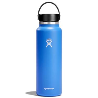 Imagem de Hydro Flask Tampa 1,134 g Flexível Amplia Cascata Garrafa de Água Isolada Aço Inoxidável 24 Horas Frio 12 Horas Quente À Prova de Vazamento Sabor Puro