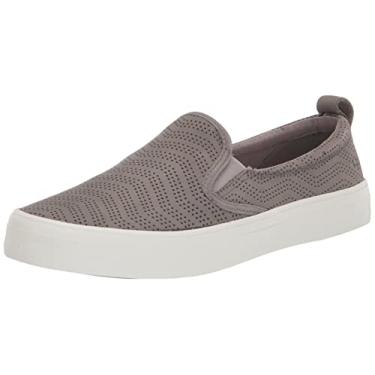 Imagem de Sperry Tênis feminino de couro Crest Twin Gore, Cinza Perf, 35