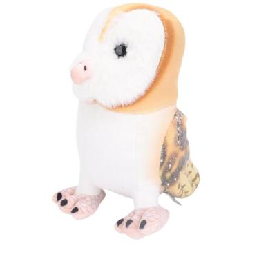 Imagem de Jiawu Brinquedo de Decoração Macia de Coruja de Pelúcia Realista para Decoração de Quarto de Crianças, Coruja Fofa Artesanal Plushie para Entusiastas de Animais de Estimação (#12)