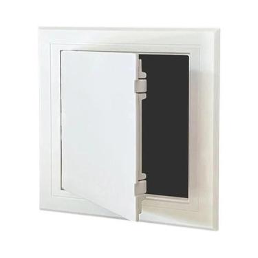 Imagem de Tampa De Acesso Universal De Plástico ABS Branco Para Inspeção Em Pare