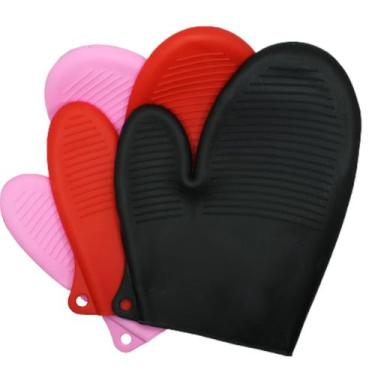 Imagem de Luva de Silicone 21cm Cozinha Temperatura Proteção Pegador Forno Fogão
