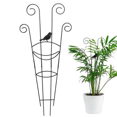 Imagem de Suporte Treliça para Plantas | Treliça De Metal Para Plantas - Estrutura Para Vegetais Trepadores - Para Interior Jardim Casamento Estufa Flor Vinha
