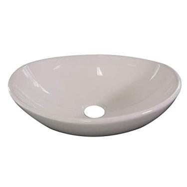 Imagem de Cuba Pia Para Banheiro em Louça Bali Branca Cozimax