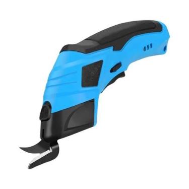 Imagem de Tesoura Elétrica Portátil Recarregável Para Tecido E Couro, Facilidade