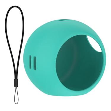 Imagem de Capa de silicone para Punirunes, capa protetora com cordão, capa de proteção, antiarranhões (ciano)