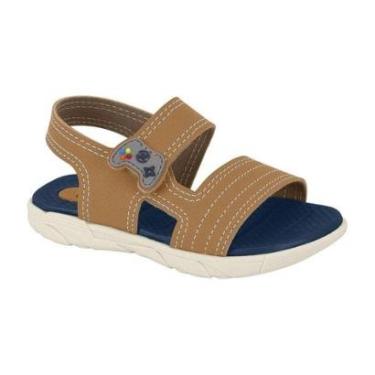 Imagem de Sandália Papete Infantil Caramelo Molekinho 2135.662-Masculino
