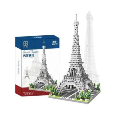 Imagem de Conjunto De Blocos De Montar Da Torre Eiffel Para Meninos E Meninas, Q