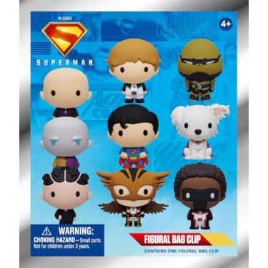 Imagem de Superman Legacy Movie Series 1 – 5" Collectible Bag Clip – Blind Bag (ONE Random Figure) – DC Superhero Character Keychain/Backpack Accessory | Official Licensed Merchandise