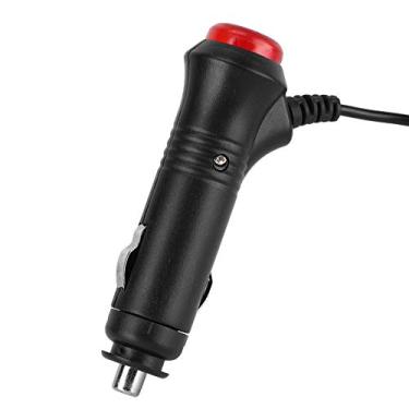 Imagem de Naroote Cabo Adaptador Universal para Isqueiro de Cigarro 12V 24V Com Fusível Liga/Desliga para Carros e Motocicletas