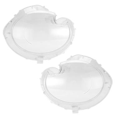 Imagem de Compatível Com Bmw Mini R56 2009 2010 2011 2012 2013 Faróis Do Carro Capa De Vidro Faróis Lâmpada Vidro Lente Escudo Abajur(2Pcs Left And Right)