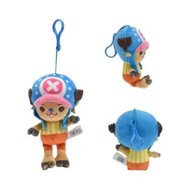 Imagem de Chaveiro De Pelúcia De 12cm One Piece: Luffy, Tony Chopper, Laboon, Sa
