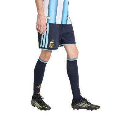 Imagem de Shorts Versão do Jogador Seleção Argentina 26 Adidas Masculino-Masculino