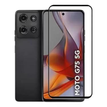Imagem de [GL CASES] Película Para Moto G75 Vidro Temperado Anti Impacto Risco 3D 9H Pelicula Motorola Moto G75 Protetor De Tela Com Cobertura Total + Kit De Limpeza
