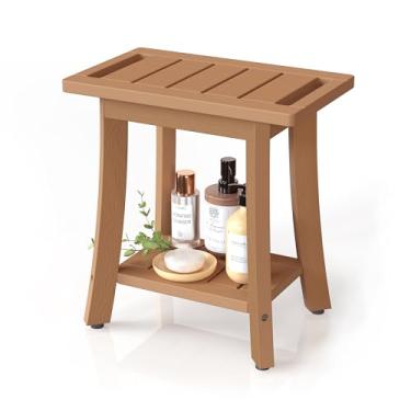 Imagem de Banco de chuveiro (pequeno, teca)
